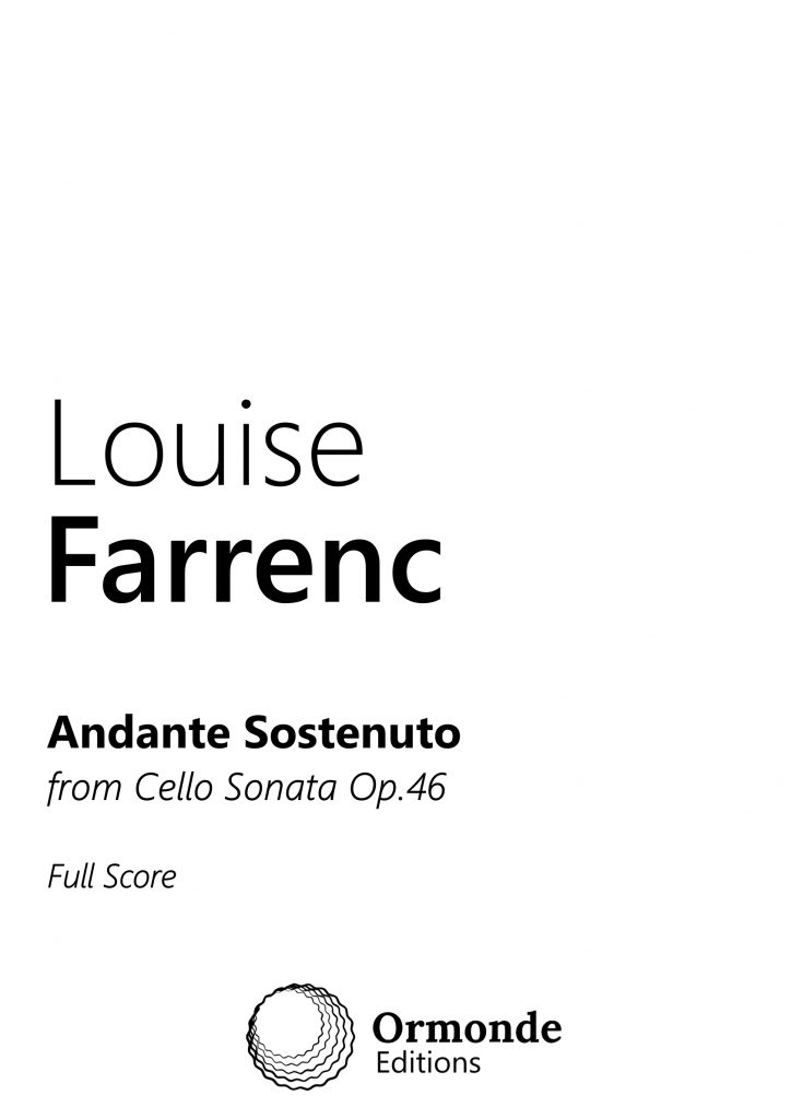 Andante Sostenuto Op. 46