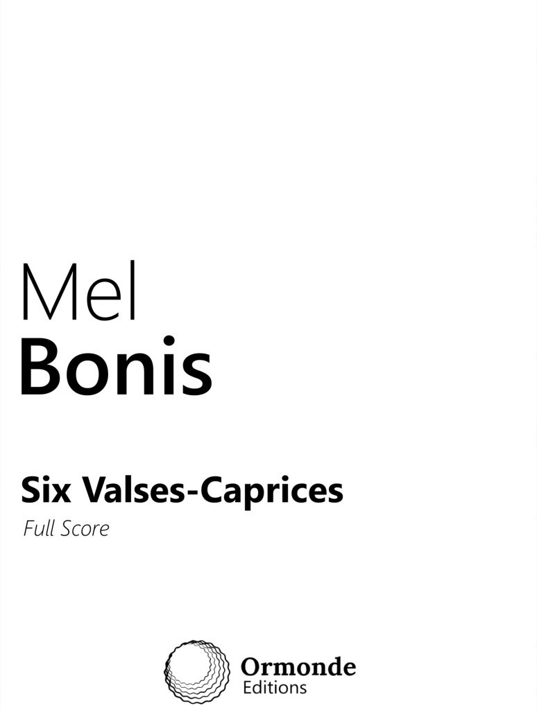 Six Valses-Caprices﻿