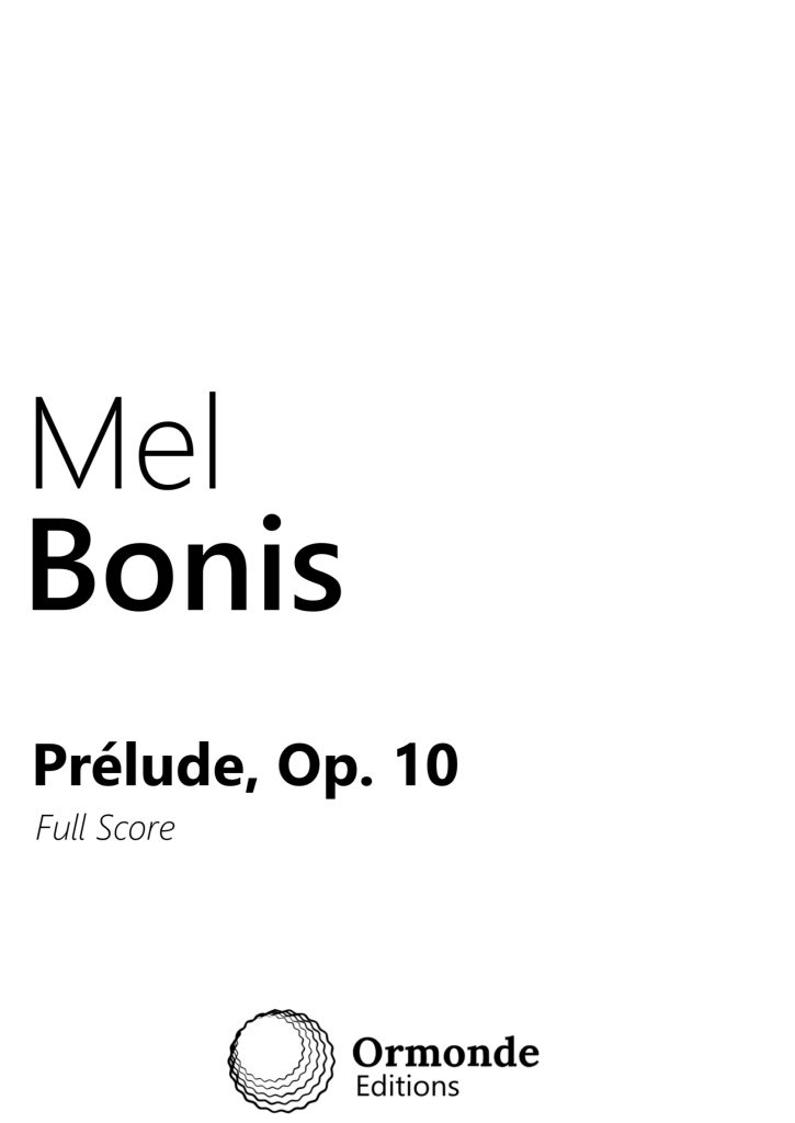 Prelude, Op.10